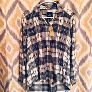 Flannel Top by American Eagle Outfitters